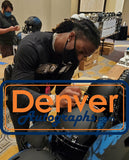 Laviska Shenault Autographed Jacksonville Jaguars Eclipse Helmet BAS 28080