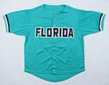 Cliff Floyd Signed Florida Marlins Jersey (Beckett) 1997 World Series Champion