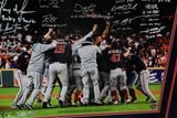 2019 Washington Nationals WS Team Autographed Photo Framed Fanatics COA