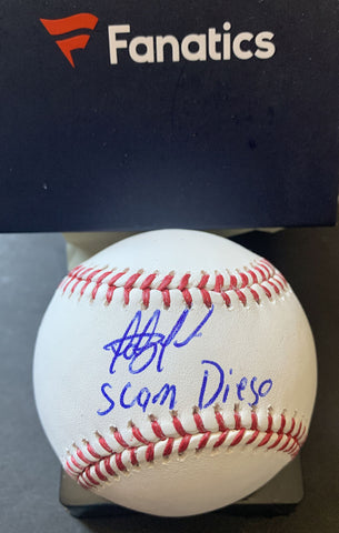 Fernando Tatis Jr Padres Signed MLB Baseball Slam Diego Auto Fanatics & Mlb COA