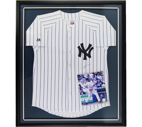 Alex Rodriguez Signed New York Yankees Framed Pinstripe MLB Jersey