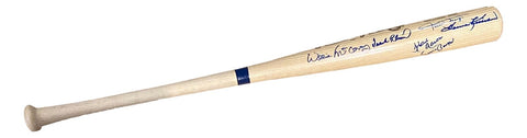 500 Home Run Club Signed Rawlings Baseball Bat Aaron Mays & More BAS AC22627