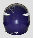 Chuck Foreman Vikings Signed Full Size TK Helmet Hand Painted PSA/DNA 205138