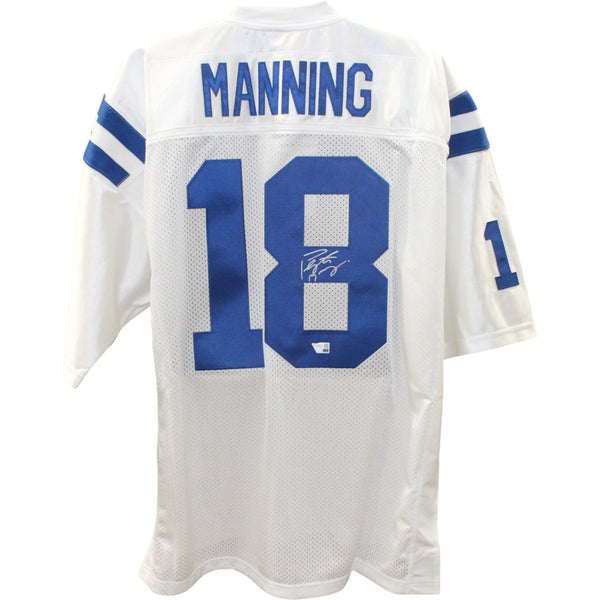 Peyton Manning Autographed Indianapolis Colts M&N Jersey sz 52 Fanatics 50868