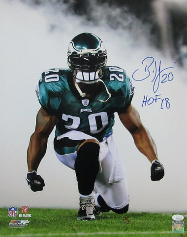 Brian Dawkins HOF Philadelphia Eagles Signed/Inscribed 16x20 Photo JSA 165215