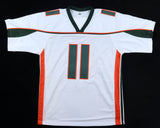 Ken Dorsey Signed Miami Hurricanes Jersey (JSA) 2001 National Champion Canes Q.B