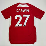 Autographed/Signed Darwin Nunez Liverpool Red Soccer Jersey Beckett BAS COA #2