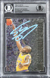 Lakers Shaquille O'Neal Authentic Signed 1996 Metal #183 Card BAS Slabbed