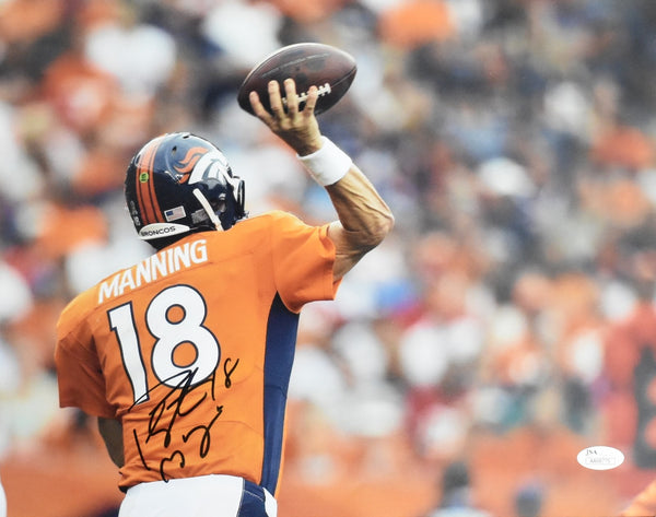 Peyton Manning HOF Signed/Autographed 11x14 Photo Broncos JSA 213920