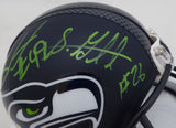 SHAQUEM & SHAQUILL GRIFFIN AUTOGRAPHED SEAHAWKS MINI HELMET MCS HOLO 134372
