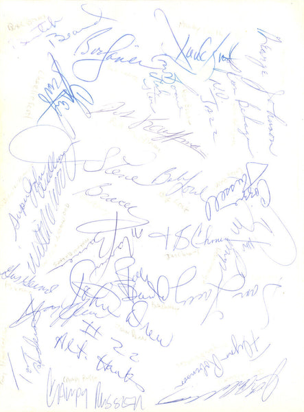 1970's NBA Greats Autographed Photo 24 Total sigs John Williamson Beckett 124731