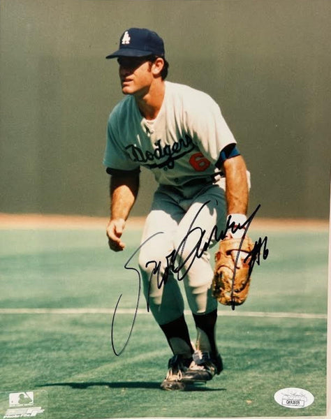 Steve Garvey Autographed Los Angeles Dodgers 8x10 Photo JSA COA