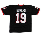 Brock Bowers Signed Georgia Custom Black Jersey