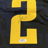 Shai Gilgeous-Alexander Signed Jersey PSA Oklahoma City Thunder Autographed