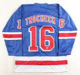 Vincent Trocheck Signed New York Rangers Jersey (JSA) 2024 All Star Center