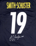 STEELERS JUJU SMITH-SCHUSTER SIGNED FRAMED BLACK NIKE JERSEY BECKETT 154944