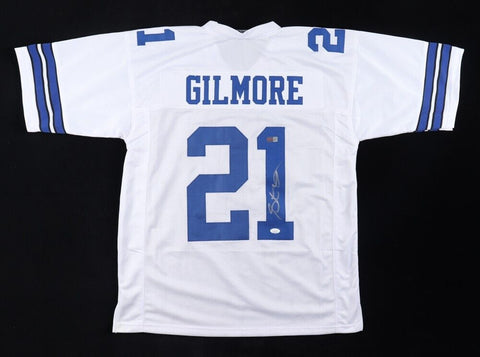 Stephon Gilmore Signed Dallas Cowboys Jersey (JSA COA) 5xPro Bowl Def. Back