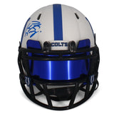 Peyton Manning Autographed Colts Lunar Eclipse Mini Helmet w/ Visor Fanatics