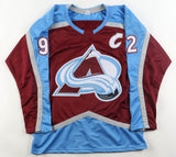 Gabriel Landeskog Signed Colorado Avalanche Jersey (Beckett) 2022 Stly Cup Champ