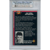 Jack Lamotta Autographed/Signed The Raging Bull Trading Card Beckett 46620