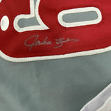 FRAMED Signed JOHN KRUK 35x39 Philadelphia Grey Jersey JSA COA Auto