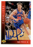 Mark Price Autographed/Signed 93-94 Upper Deck #278 Trading Card Beckett 52534