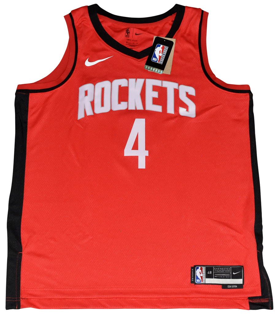 JALEN GREEN SIGNED HOUSTON ROCKETS #4 NIKE SWINGMAN JERSEY FANATICS W ...