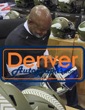 Emmitt Smith Salute Dallas Cowboys Authentic Flash Helmet Beckett 39655
