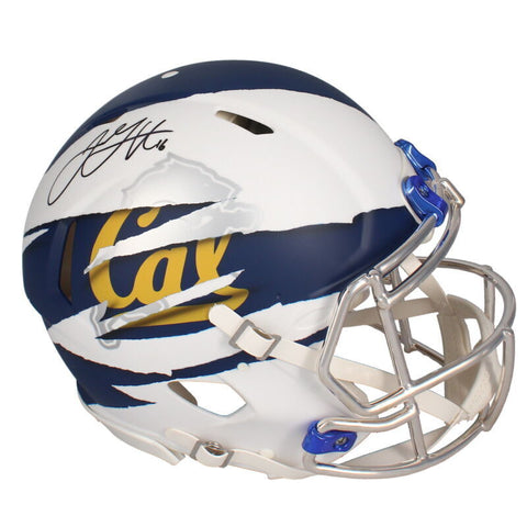 Jared Goff Autographed Lions / Cal Custom Painted Authentic Helmet Fanatics