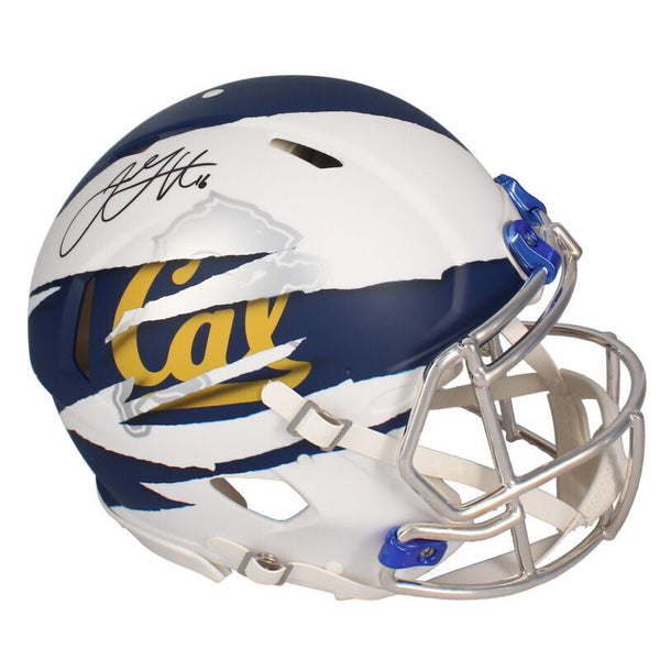authentic cal football helmet Ripken Jr. Signed Baltimore Orioles Black Batting Left Ear SPORTSCRACK wear plate and molded foam jaw pads Jared Goff Autographed Lions /