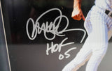 Ryne Sandberg Signed/Inscribed HOF 05 - 8X10 Photo LED Light up 3D Frame TriStar