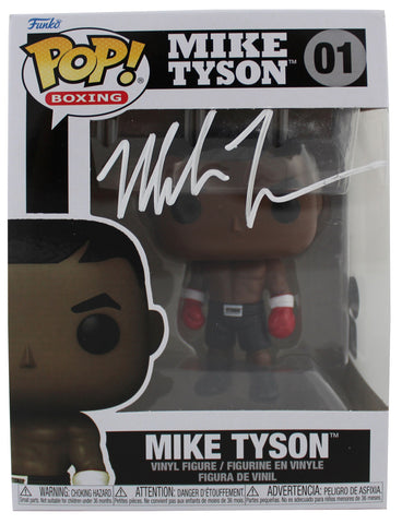 Mike Tyson Authentic Signed Funko Pop Vinyl Figure Damaged BAS #BJ042294