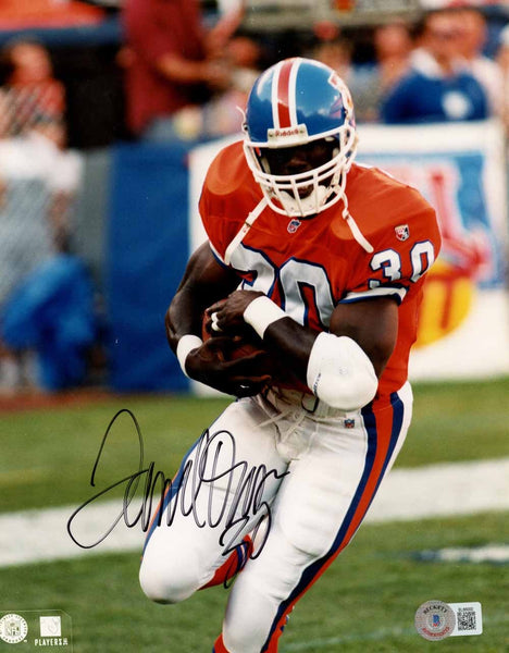 Terrell Davis Autographed Denver Broncos 8x10 Photo Beckett 51138