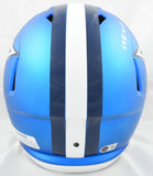 Roger Staubach Autographed Cowboys F/S Blaze Speed Helmet HOF SB MVP - Beckett W