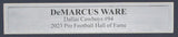 DeMarcus Ware HOF Signed/Autographed 8x10 Photo Dallas Cowboys Framed JSA 198136