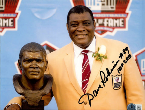 Dave Robinson Autographed/Signed Green Bay Packers 8x10 Photo Beckett 59479