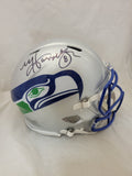 MATT HASSELBECK SIGNED SEATTLE SEAHAWKS F/S THROWBACK SPEED AUTHENTIC HELMET BAS