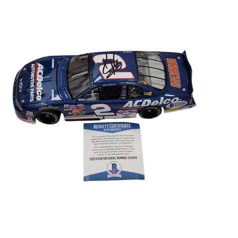 Kevin Harvick Signed Nascar 2001 Busch Championship 1:24 Scale Die Cast Car BAS