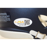 JK Dobbins Autogrraphed/Signed Denver Broncos Speed Mini Helmet JSA 57169