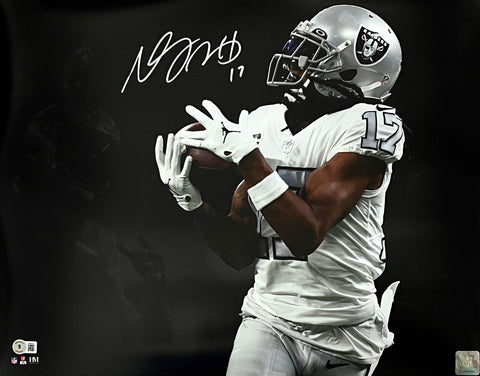 Davante Adams Las Vegas Raiders Signed Catch Spotlight 16x20 Photo BAS