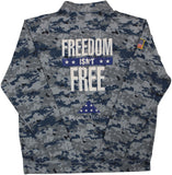 John Daly Signed Match Worn Camo Folds of Honor Quarter Zip Shirt BAS #BH00337