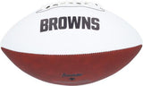 Amari Cooper Cleveland Browns Autographed Franklin White Panel Football