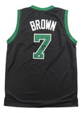 Jaylen Brown Boston Signed Black Basketball Jersey BAS