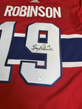 Larry Robinson Autographed Montreal Canadiens Authentic Red Jersey Fanatics