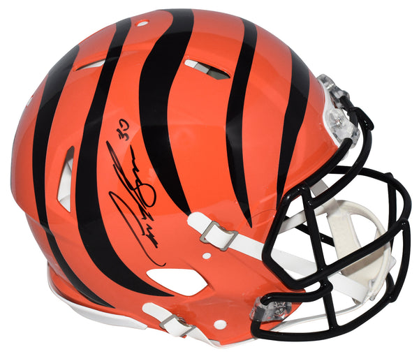 CHASE BROWN SIGNED CINCINNATI BENGALS AUTHENTIC SPEED HELMET BECKETT