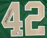 Mike Stonebreaker Signed Notre Dame Fighting Irish Jersey (Beckett) 2023 C.F HOF