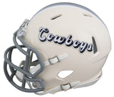 Cowboys Emmitt Smith Signed Retro Speed Mini Helmet W/ Case BAS Witnessed