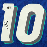 Roberto Baggio Signed Italy FC Home Soccer Jersey #10 with Beckett COA
