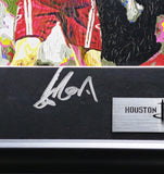 Yao Ming & Tracy McGrady Autographed Framed Photo UDA Holo & Beckett