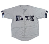 Bobby Richardson Signed New York Custom Gray Jersey with "60 WS MVP" Inscription